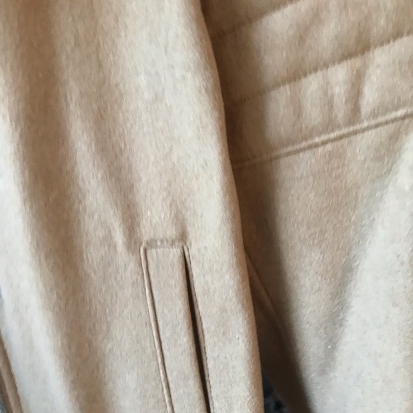 NWOT! Gap Women’s Large Wool Moto Jacket. Taupe. - Picture 4 of 8